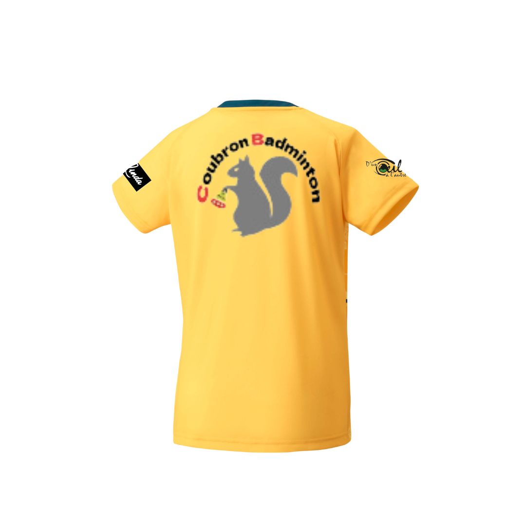 T-shirt Yonex Team YW0034EX F COUBRON