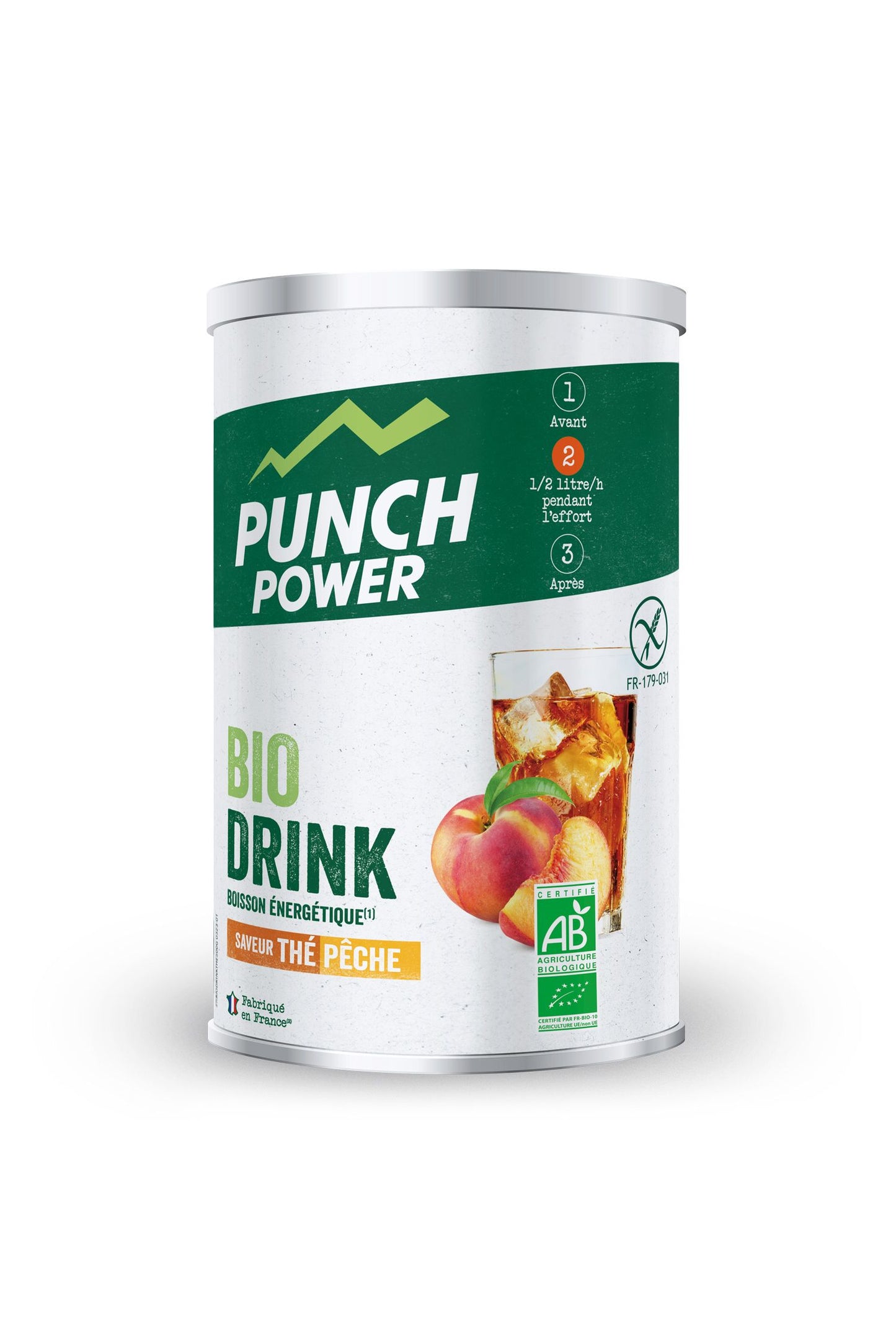 Boisson énergétique PUNCH POWER Thé Pêche