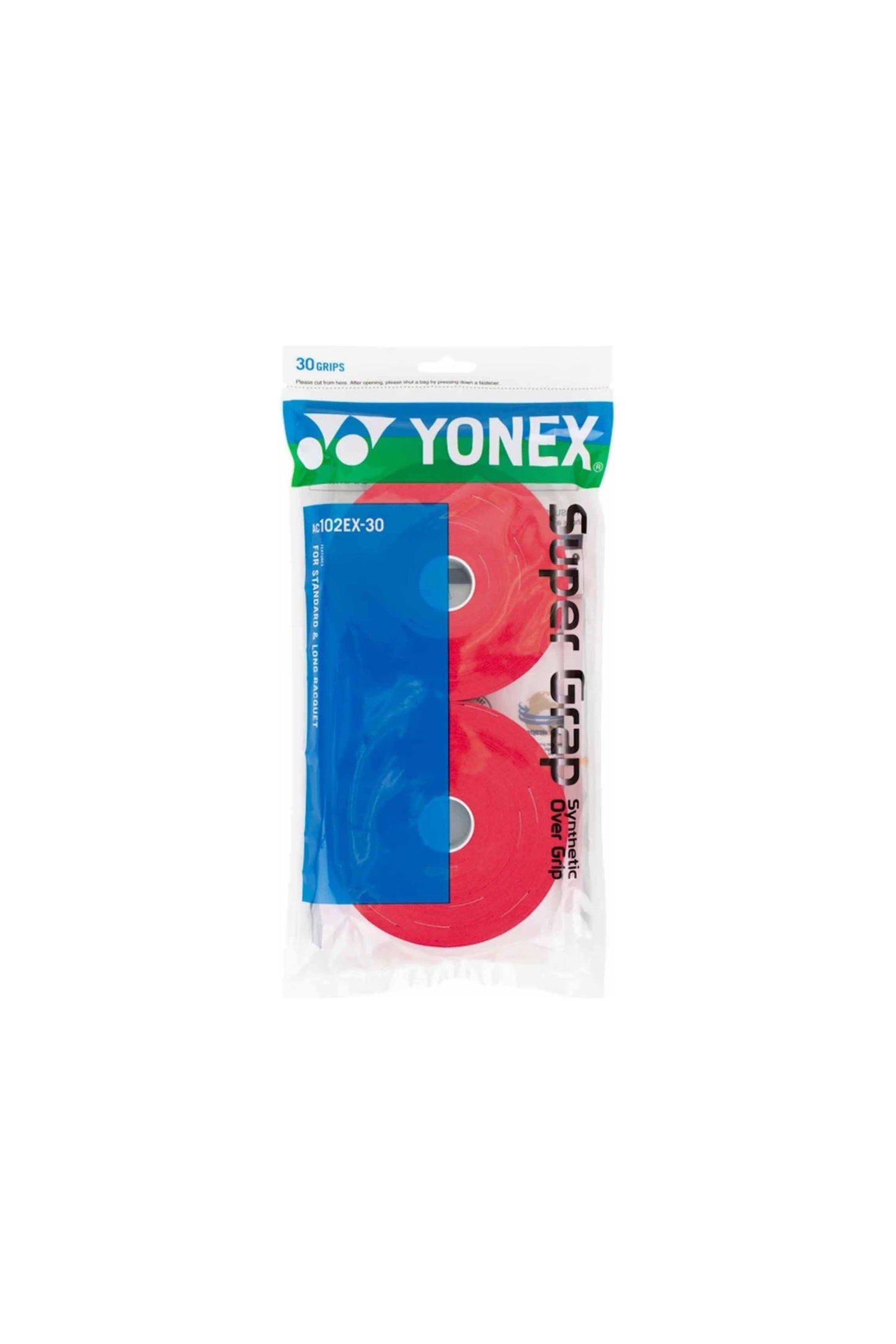 SURGRIP YONEX AC102 X30 ROUGE