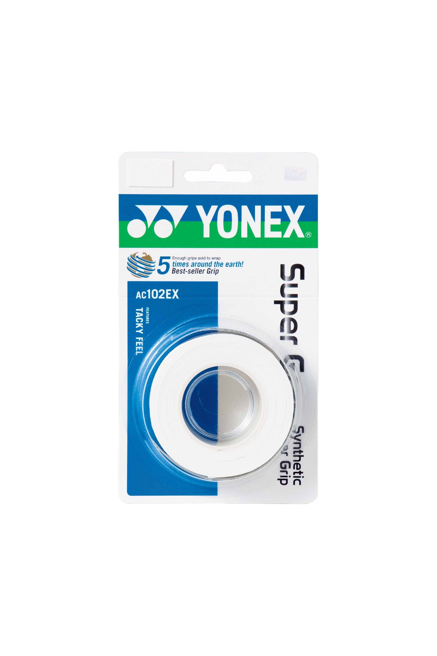 SURGRIPS YONEX AC102 x3 Blanc