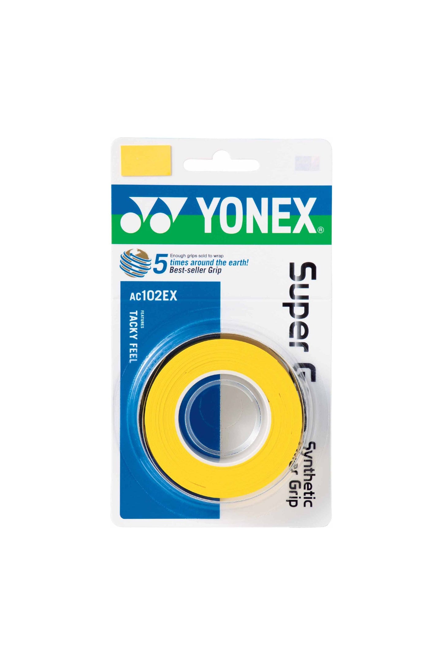 SURGRIPS YONEX AC102 x3 Jaune