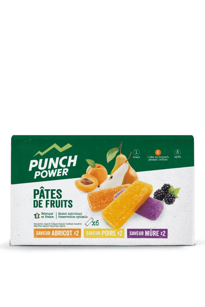 Pâtes de fruits PUNCH POWER x6