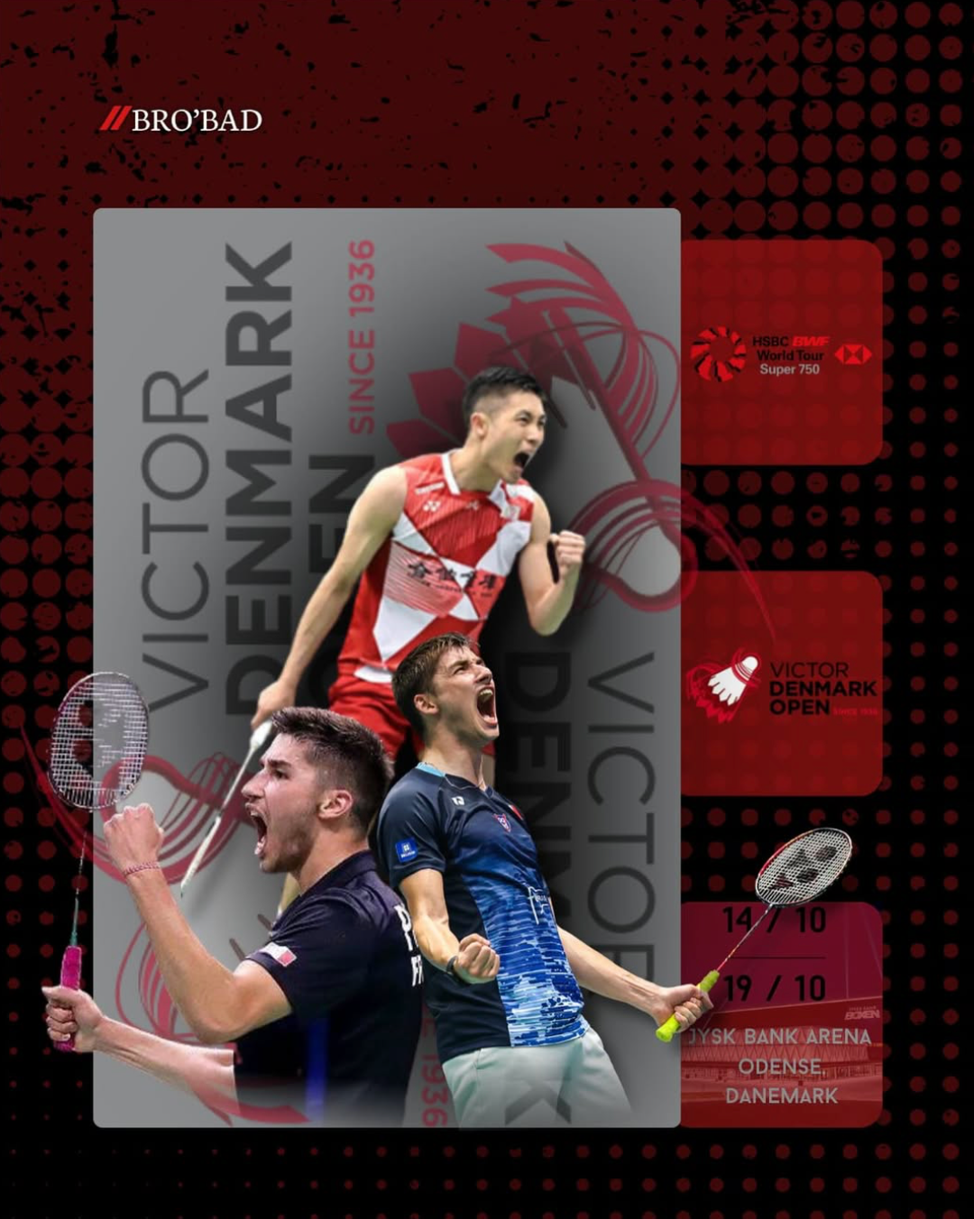 🇩🇰 Denmark Open 2025 : Odense vibre au rythme du volant !