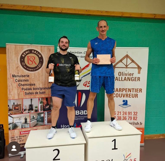 🏸 Week-end de feu pour nos ambassadeurs : des podiums partout en France !