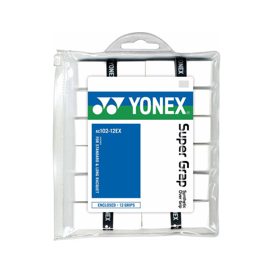SURGRIPS YONEX AC102 x12 Blanc