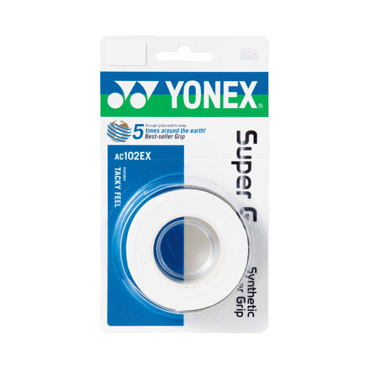 SURGRIPS YONEX AC102 x3 Blanc