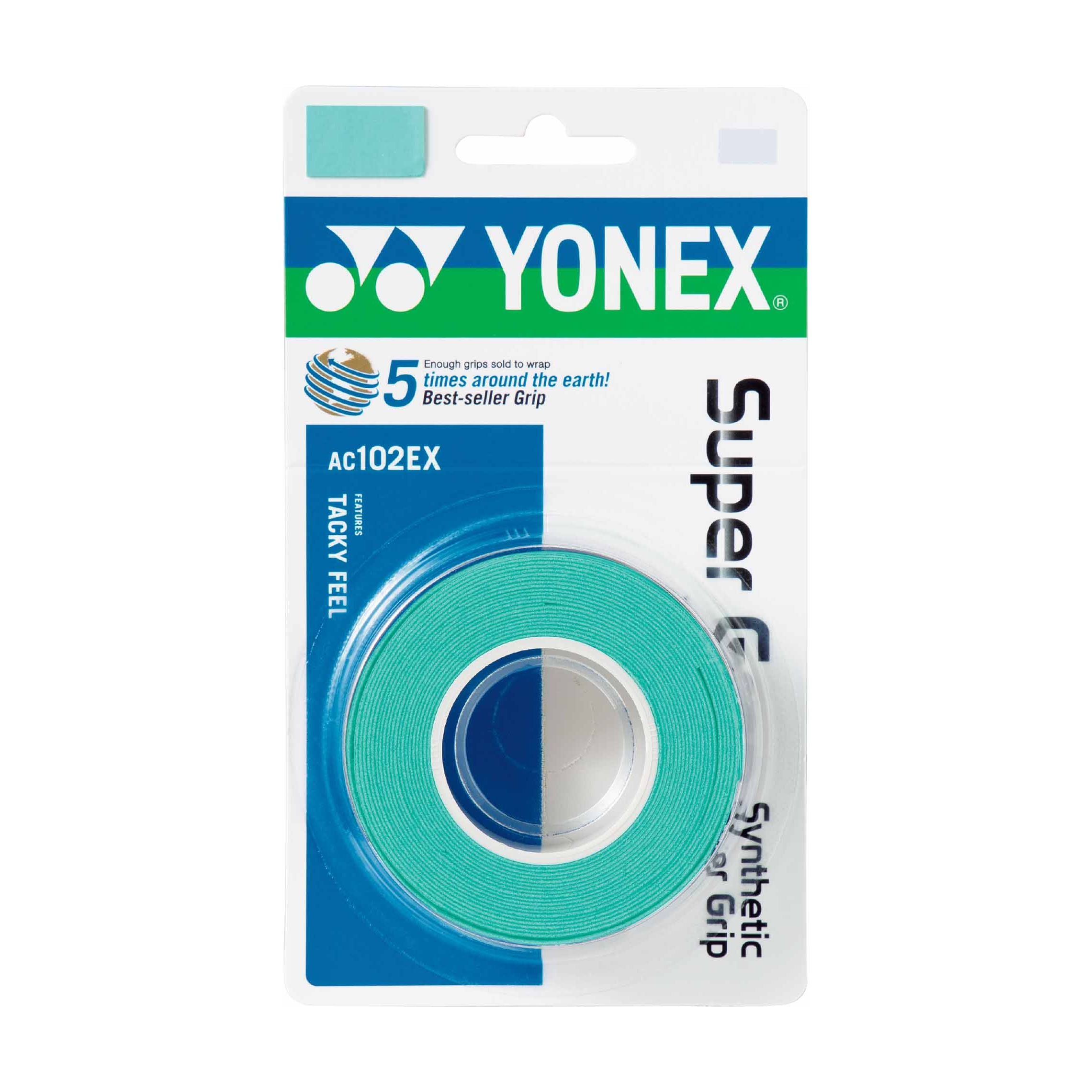 SURGRIPS YONEX AC102 x3 vert/bleu
