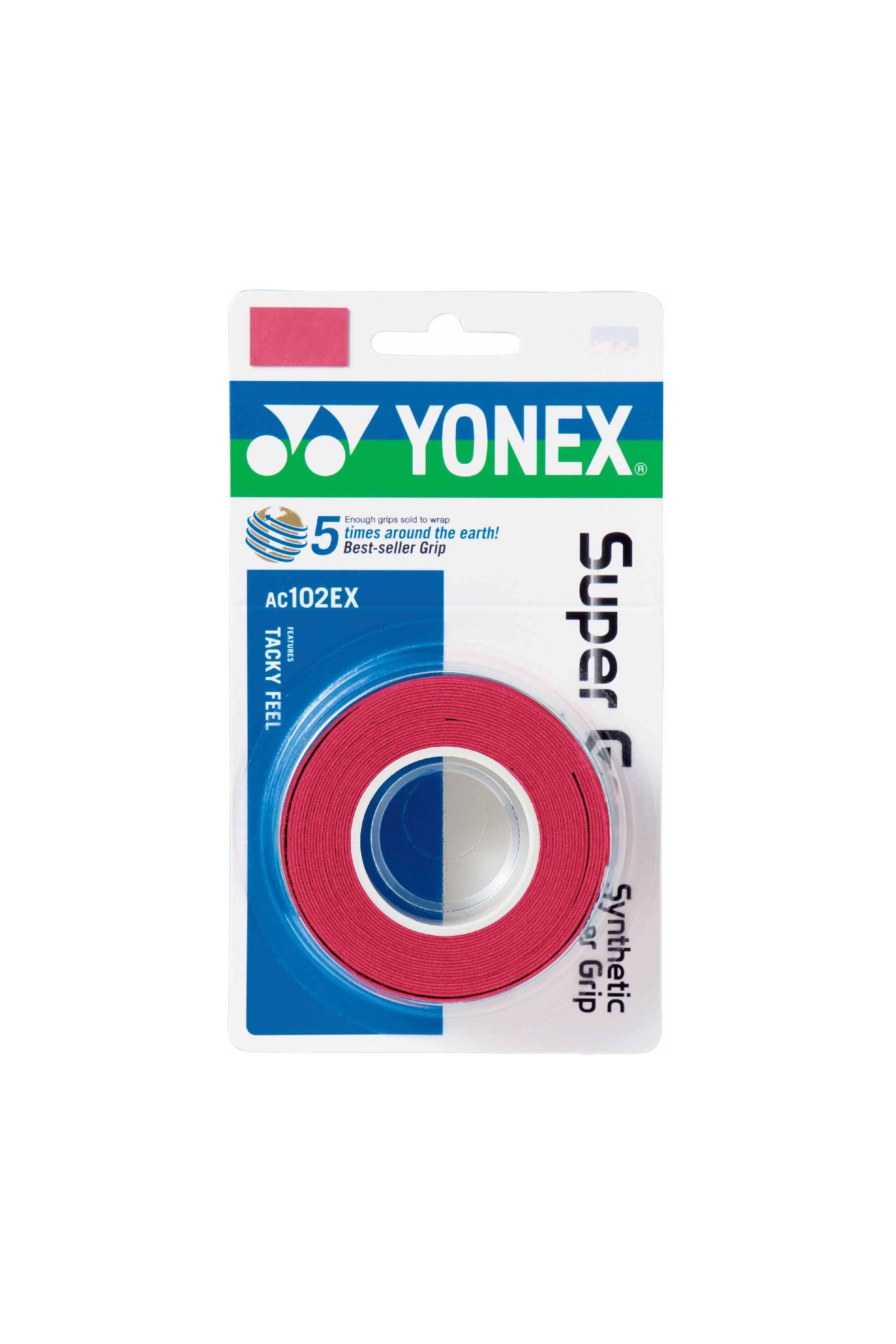 SURGRIPS YONEX AC102 x3 Rouge