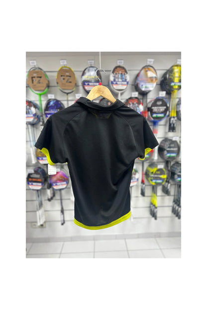 Polo Yonex Noir/Jaune ♻️
