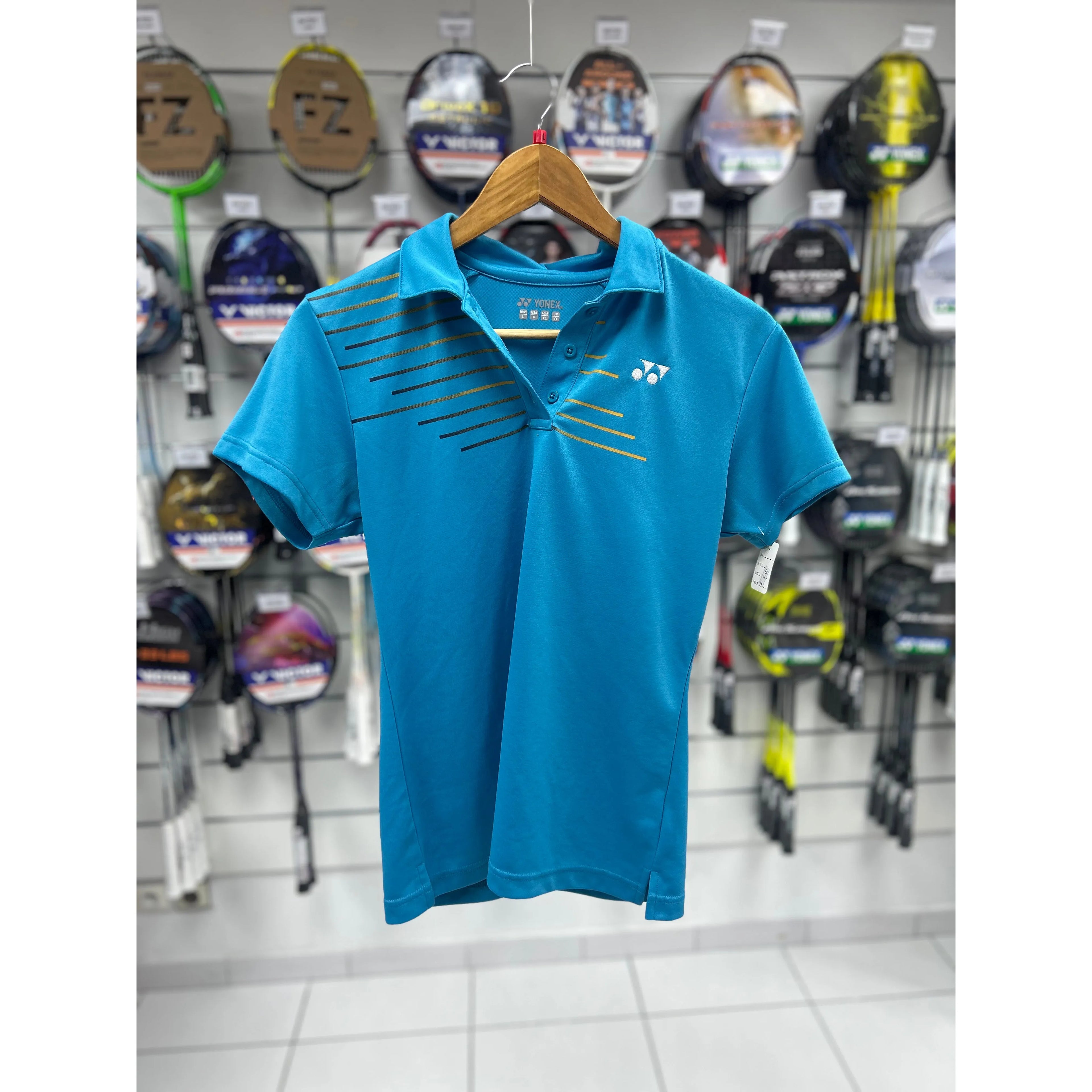 Polo Yonex Bleu Turquoise ♻️