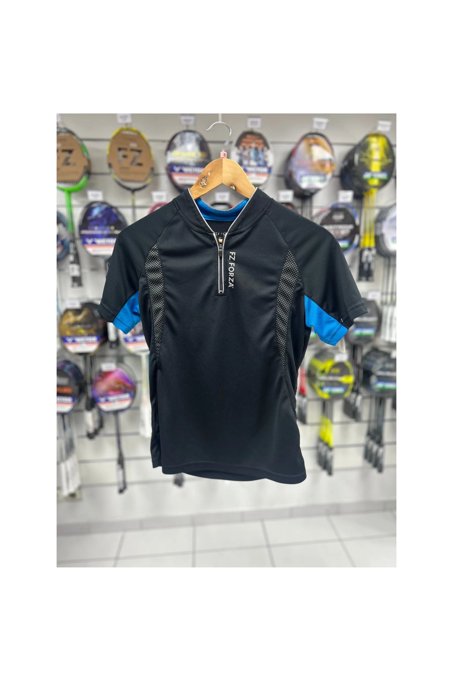 T-shirt FZ Forza Noir/Bleu ♻️