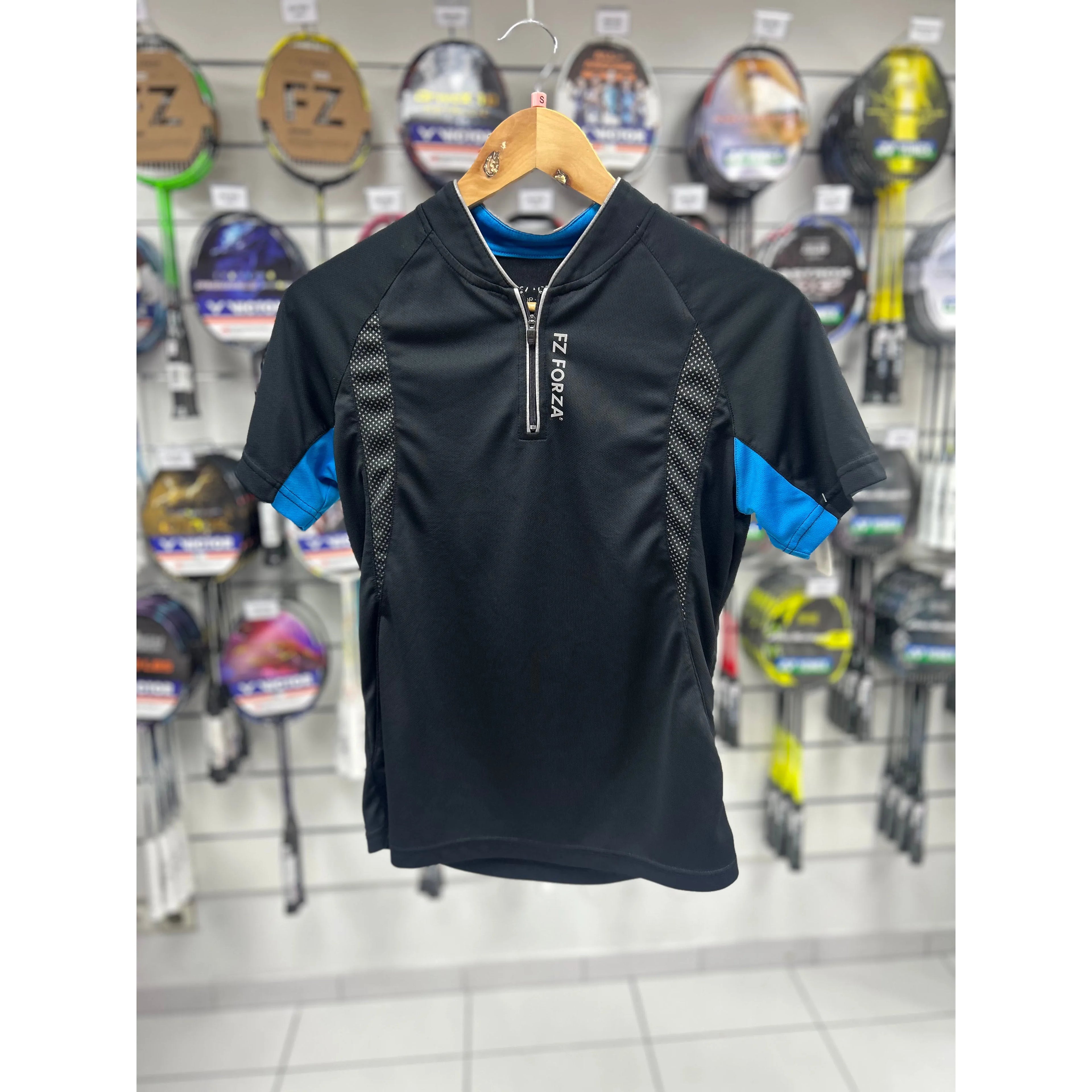 T-shirt FZ Forza Noir/Bleu ♻️