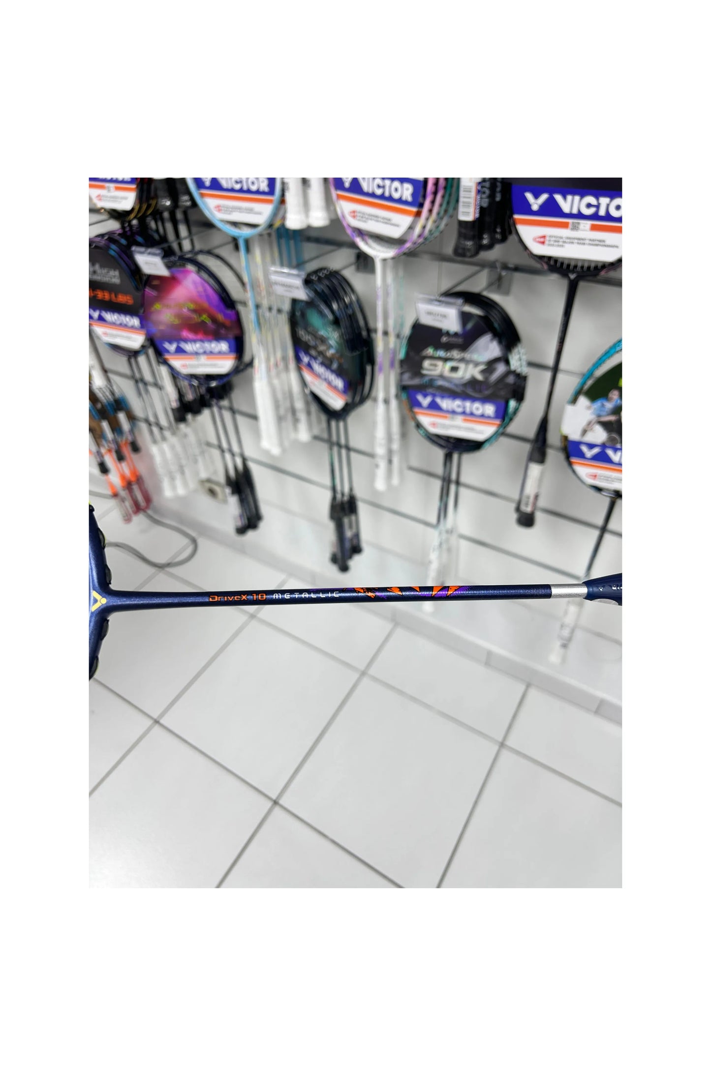 Raquette Victor DriveX 10 Metallic B♻️ 2