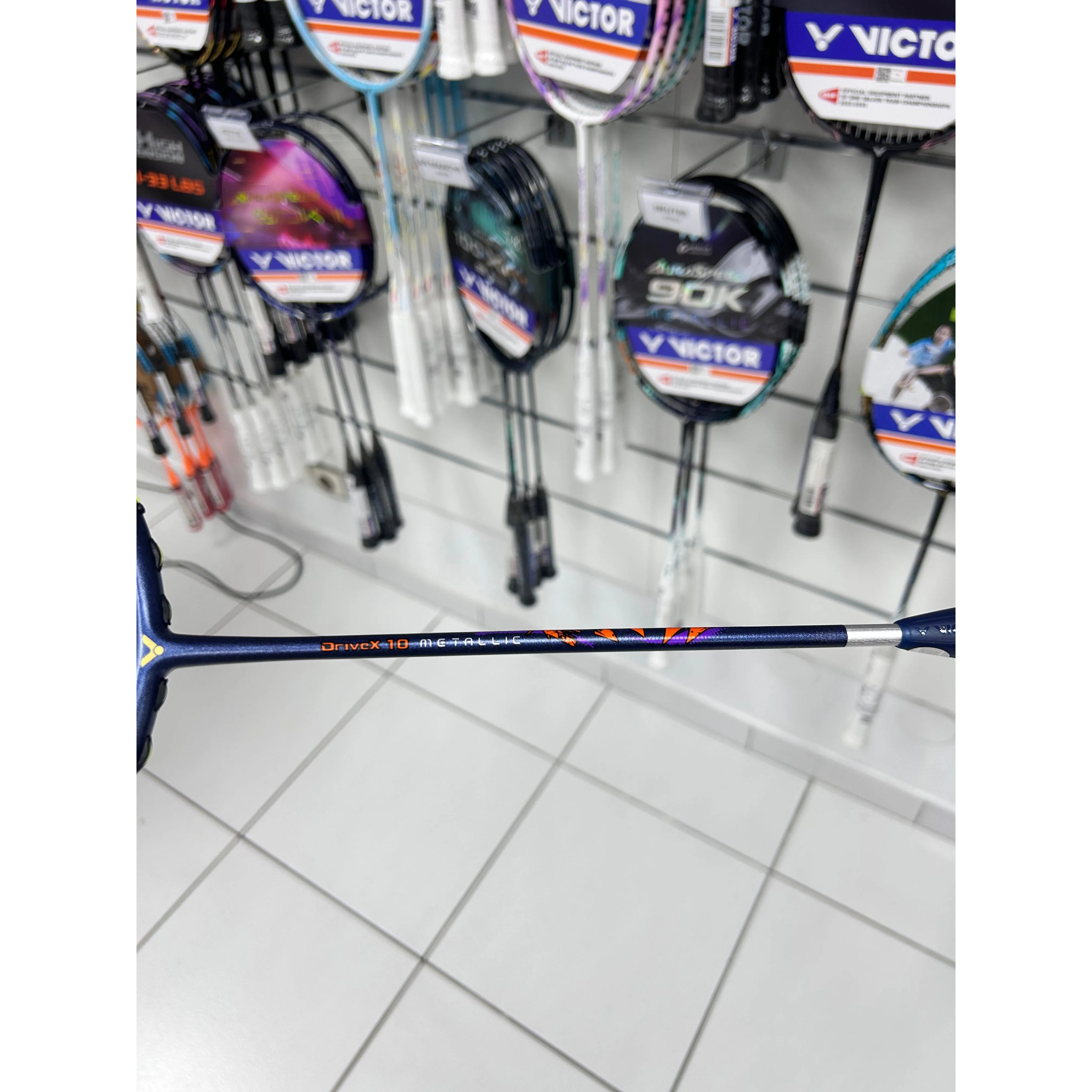 Raquette Victor DriveX 10 Metallic B♻️ 2