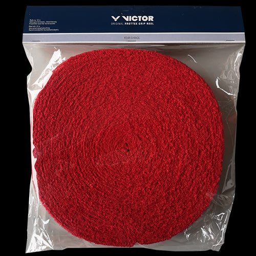 Bobine Grip Eponge Victor FROTTEE Rouge