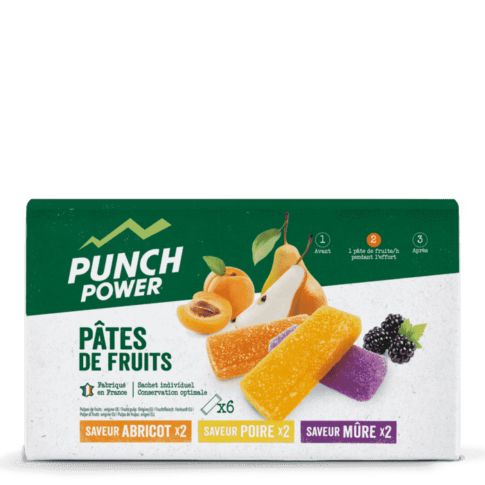 Pâtes de fruits PUNCH POWER x6